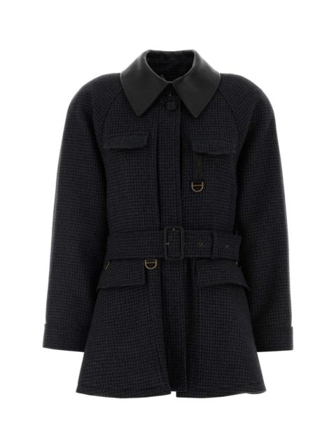 Chloé Chloe Women Embroidered Wool Coat