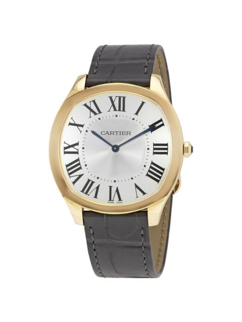 Cartier Cartier Drive Extra-Flat Hand Wind 18kt Yellow Gold Men's Watch WGNM0011