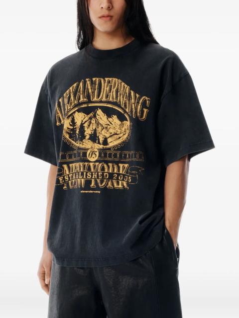 Alexander Wang ALEXANDER WANG - Unisex Short Sleeve Graphic T-Shirt