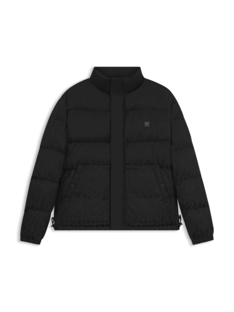 HUGO JACQUARD-PATTERN JACKET WITH WATER-REPELLENT FINISH