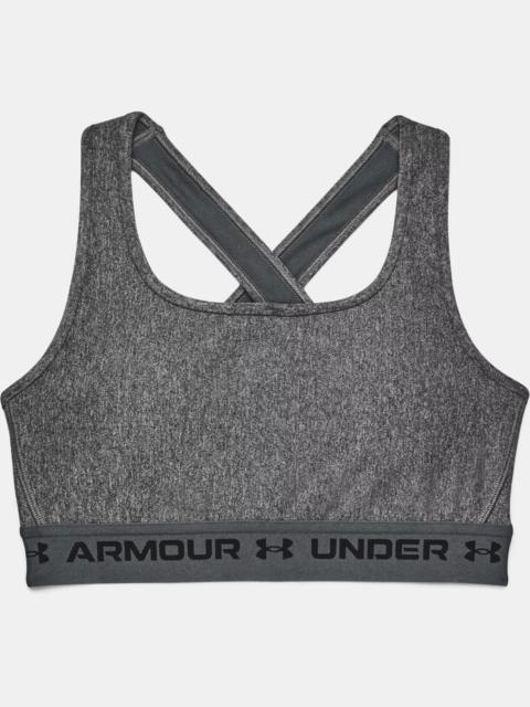 Under Armour Women's Armour® Mid Crossback Heather Sports Bra