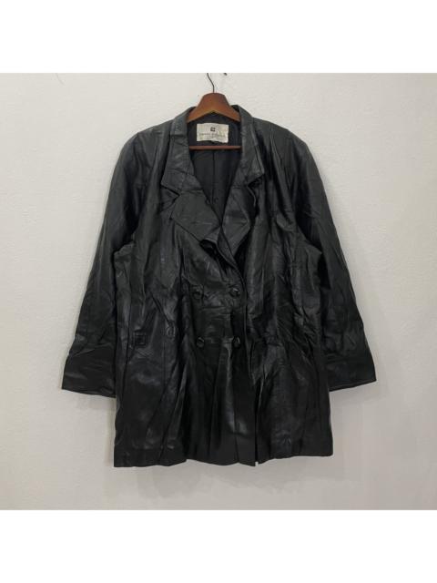 Other Designers Streetwear - Pierre Balmain Paris Button Ups Leather Jacket