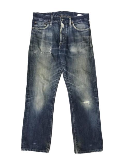 Other Designers UNIQLO BLUE JEANS DISTRESSED