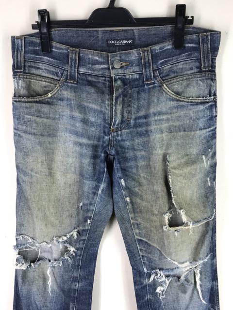 Dolce & Gabbana ⚡️SALE⚡️Dolce & Gabbana CLASSIC Stone Wash Distressed Denim