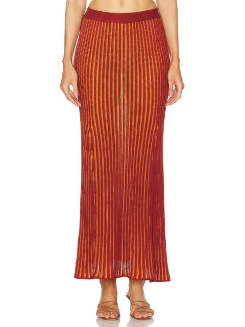 ESCVDO Marina Maxi Skirt