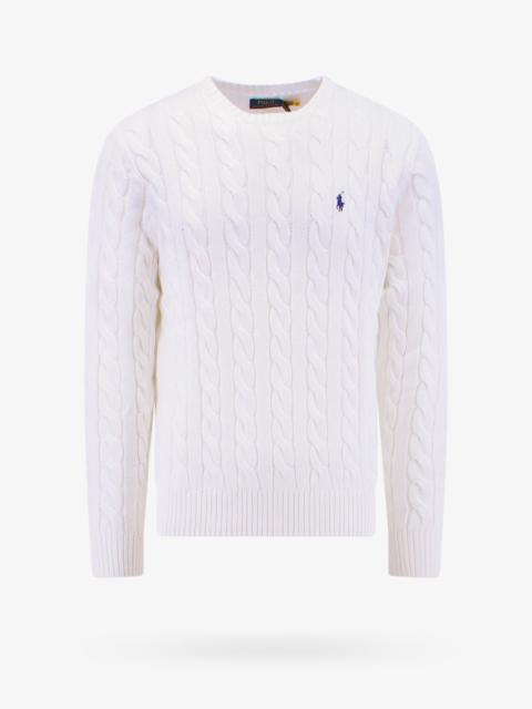 Polo Ralph Lauren Polo Ralph Lauren Cable Knit Sweater With Iconic Embroidery