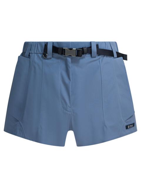 Prada Prada Technical Fabric Shorts Light Blue