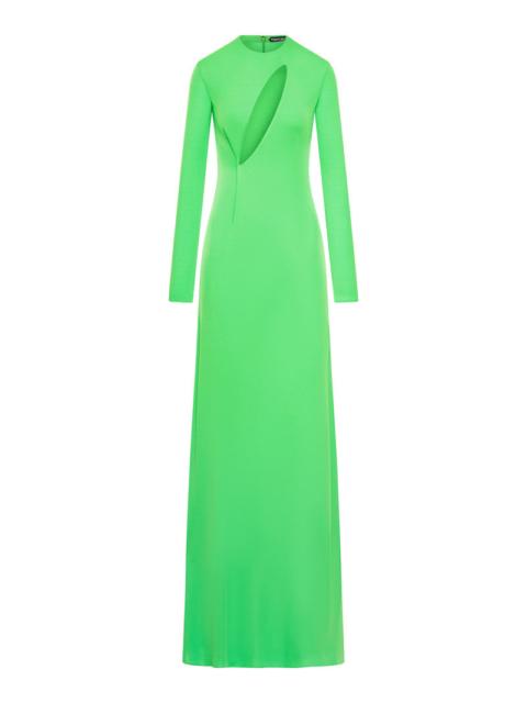 TOM FORD Tom Ford Women Long Sleeve Slash Front Evening Dress