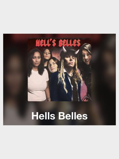 Other Designers Rare - Hell’s Belles Band Mesh Snap Cap