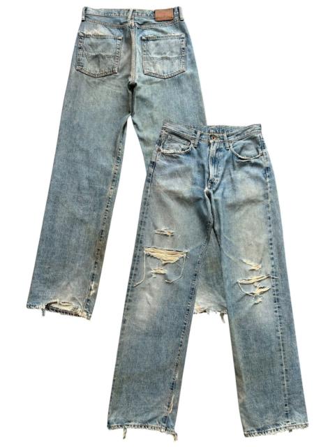 Other Designers Vintage Edwin 505 Selvedge Distressed Denim Jeans 31x33