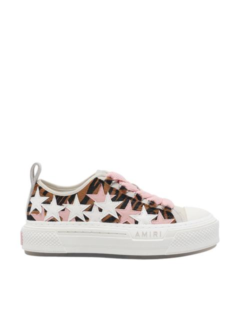 AMIRI Amiri Women Zebra Stars Court Low Sneakers