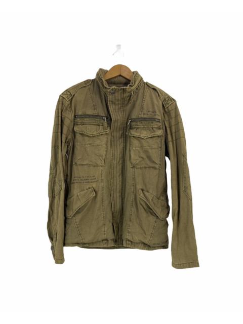 Other Designers Avirex MFG Military Jacket Tactical Utility Pocket Design