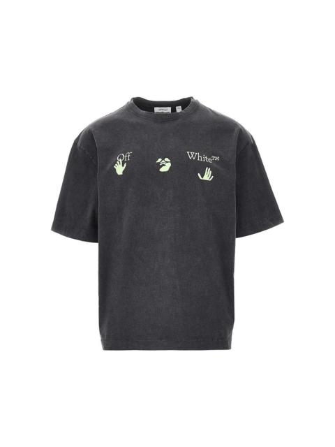 Off-White Off-White Bacco Arrow Skate Black T-shirt