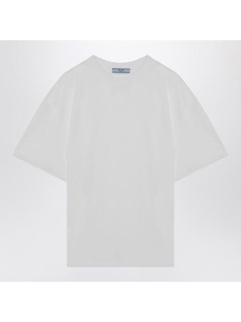 Prada White Cotton T-Shirt Women