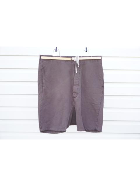 Rick Shorts Drop Crotch Cotton Macassar Brown Large