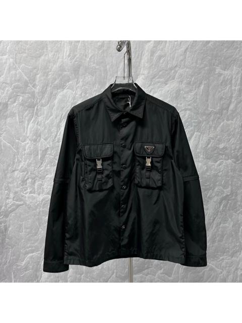 Prada Prada Re-Nylon Utility Pocket Shirt