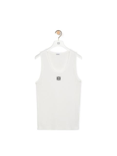 Anagram tank top in cotton