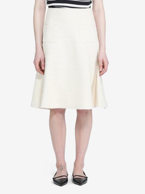 N°21 KNEE-LENGTH SKIRT WITH POCKETS