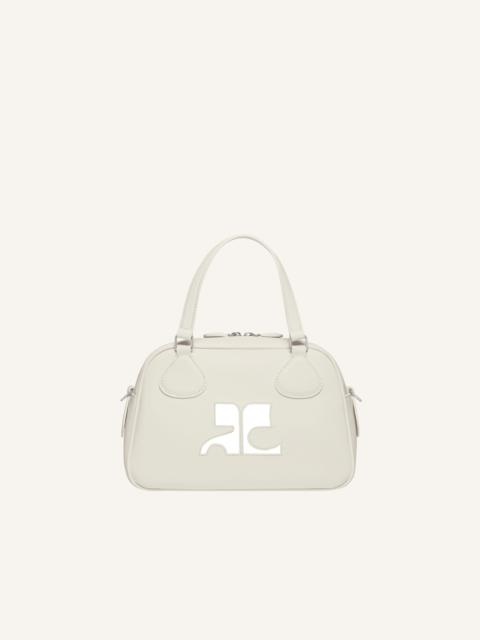 courrèges REEDITION LEATHER BOWLING BAG