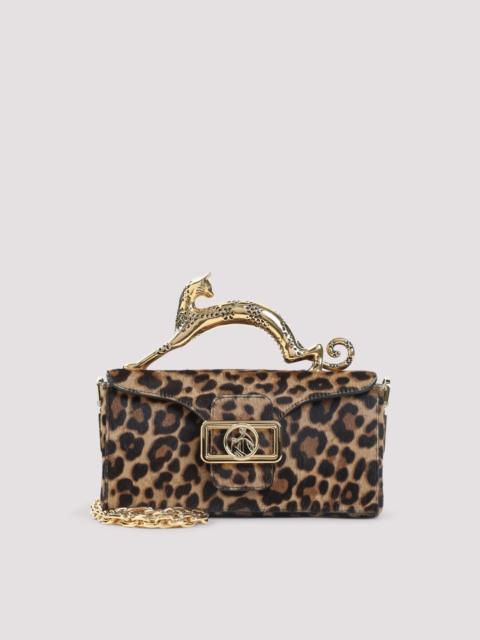 Lanvin Lanvin Pencil Cat Nano Brown Top Handle Bag New & Authentic