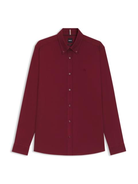 BOSS SLIM-FIT SHIRT IN OXFORD COTTON
