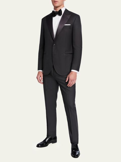 Brunello Cucinelli Men's Peak-Lapel Two-Piece Tuxedo Suit