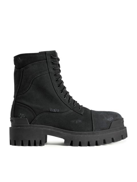 BALENCIAGA Balenciaga Men Combat Strike Boots