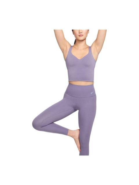 (WMNS) Nike Alate Light-Support Padded Sports Bra Tank Top 'Purple' FN0544-509