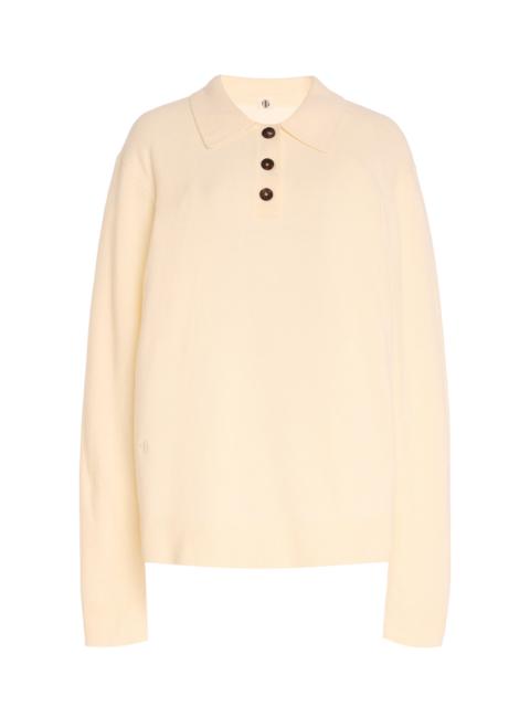 The Garment Oversized Wool-Cashmere Sweater ivory