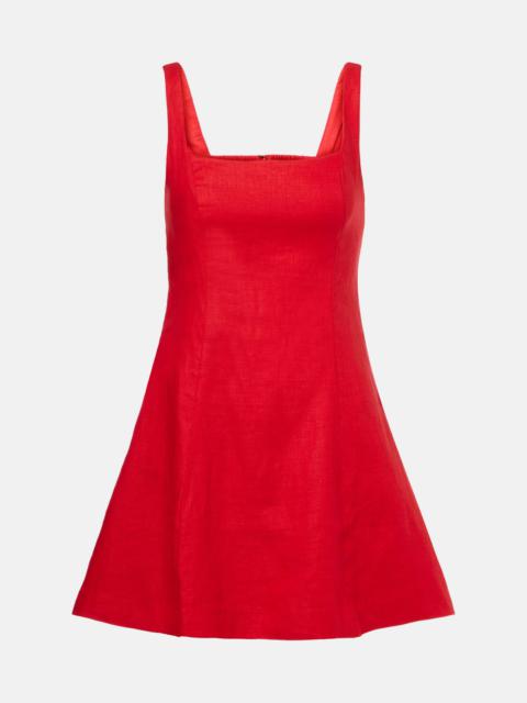 FAITHFULL Felice linen minidress