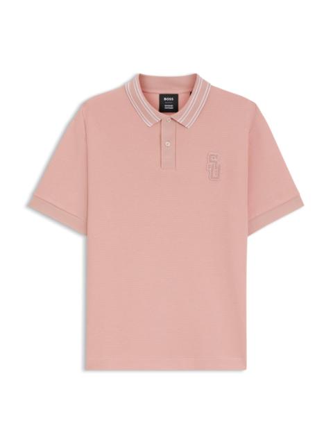 BOSS BOSS SELECTED BY SHOHEI OHTANI RELAXED-FIT POLO SHIRT