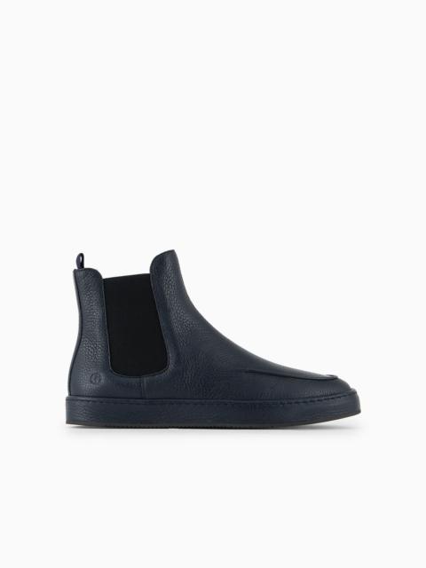GIORGIO ARMANI Deerskin ankle boots