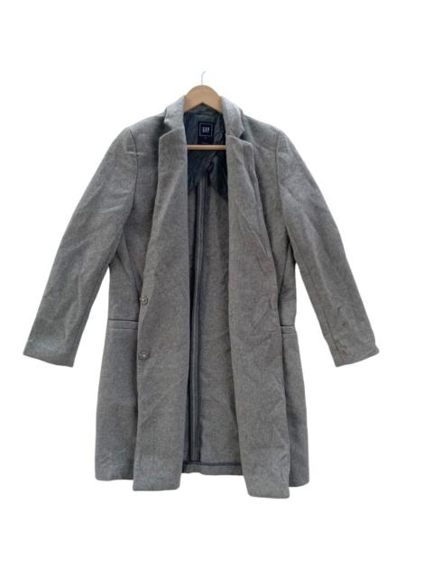 Other Designers Gap Long Coats Wool Jacket Button Up