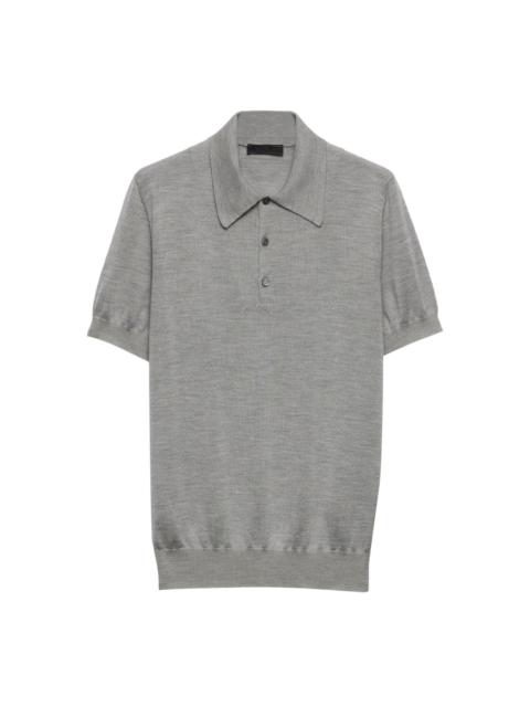 cashmere polo shirt