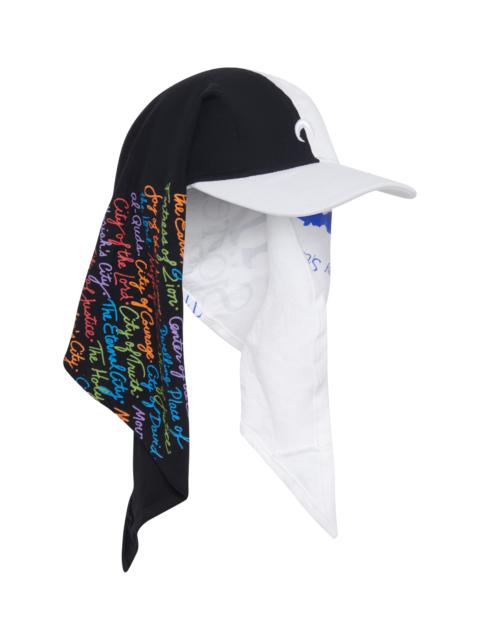 Marine Serre Regenerated Graphic T-Shirts Veiled Cap