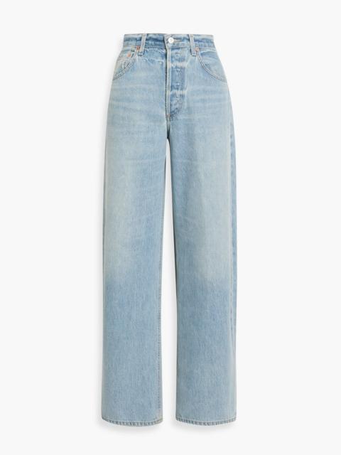 Citizens of Humanity Ayla distressed high-rise straight-leg jeans