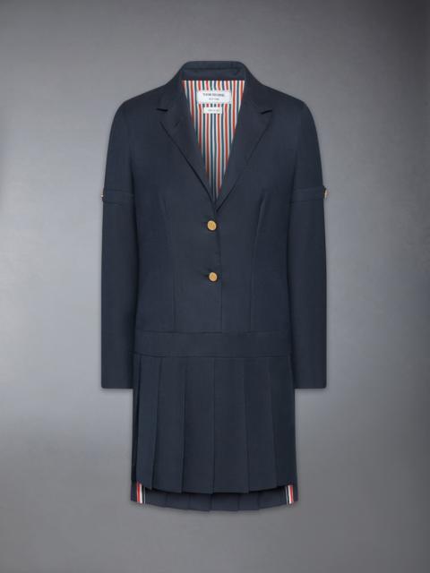 Thom Browne SUPER 120'S TWILL SPORTCOAT MINI DRESS