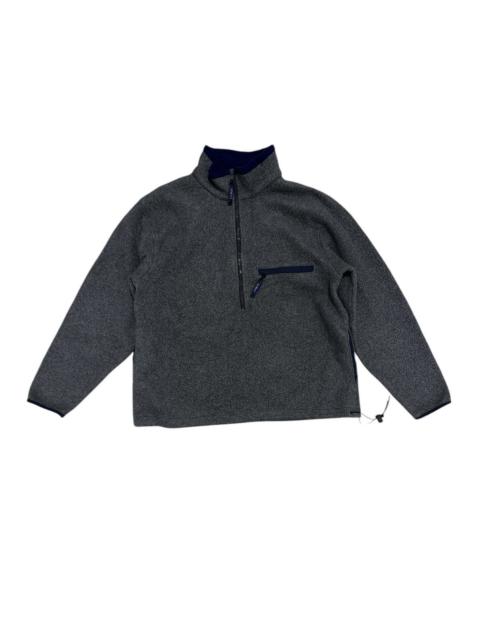 Other Designers L.L. Bean - Vintage 90’s L.L Bean Fleece Half Zipper Sweater Design