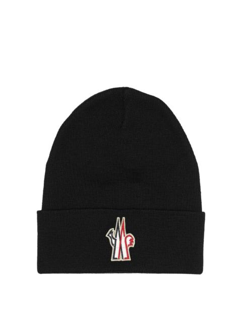 Moncler Grenoble Moncler Grenoble Wool Beanie Black Men