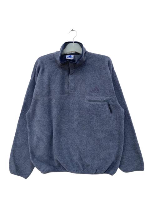 adidas Vintage Gorpcore Adidas Half Zipper Fleece Jacket