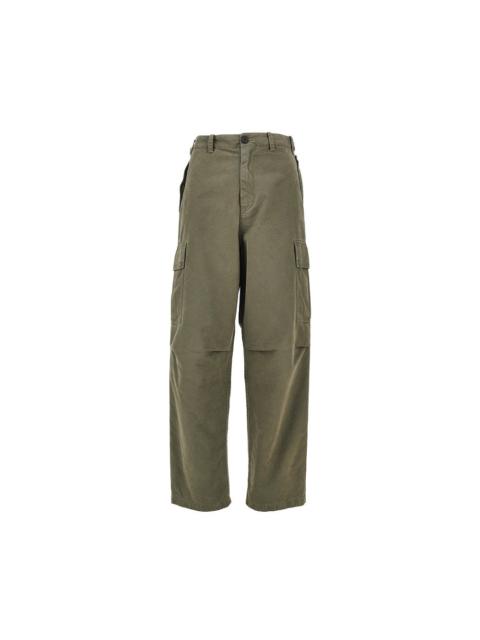 FENDI Fendi Cotton Cargo Pants Green Women