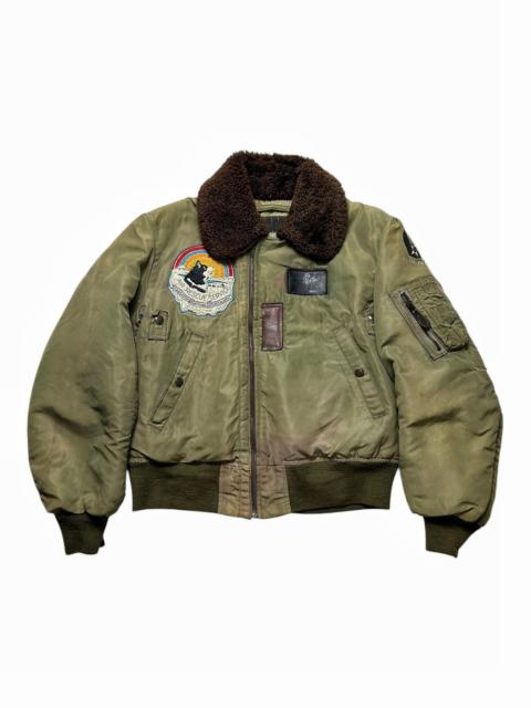 Other Designers Vintage Buzz Rickson’s Bomber Flying Jacket Type B-15B Nylon