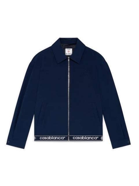 CASABLANCA Navy Wool Suit Jacket