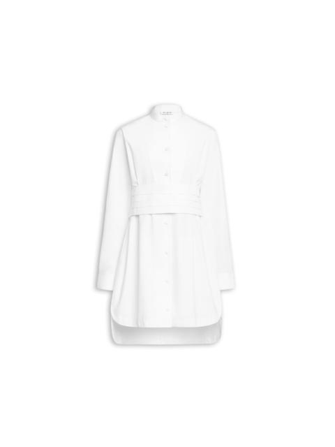 Alaïa WRAP COTTON POPLIN DRESS