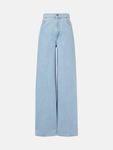 Affari high-rise wide-leg jeans