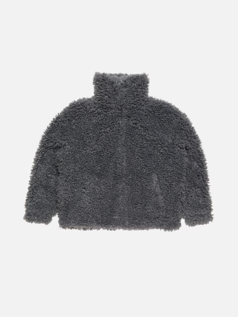 Acne Studios Faux fur bomber jacket - Carbon grey