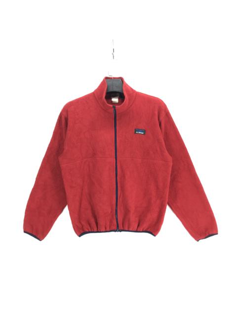 Other Designers L.L. Bean - Vintage LL Bean Zipper Red Fleece #2486-95