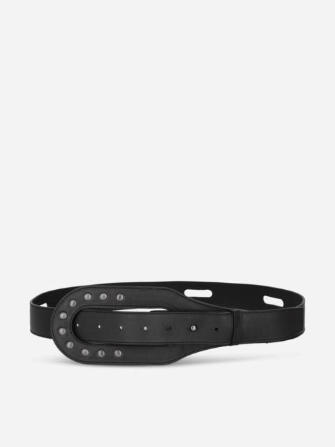 Kiko Kostadinov Orvos Belt Black Obsidian