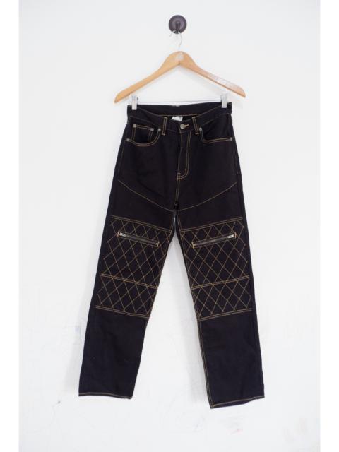 Other Designers Beauty Beast × Japanese Brand × Tornado Mart - Vintage X-Girl Contrast Stitch Double Knee Jeans