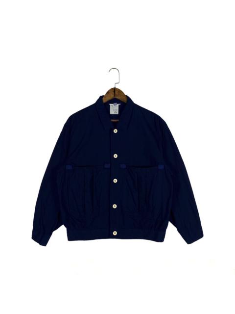 Other Designers Canino Indigo Twill Light Cotton Jacket